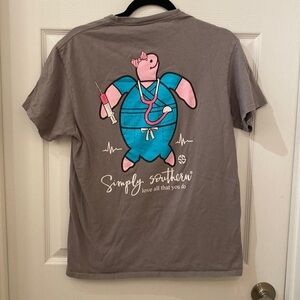 Simply Southern Turtle Medical professional Tee